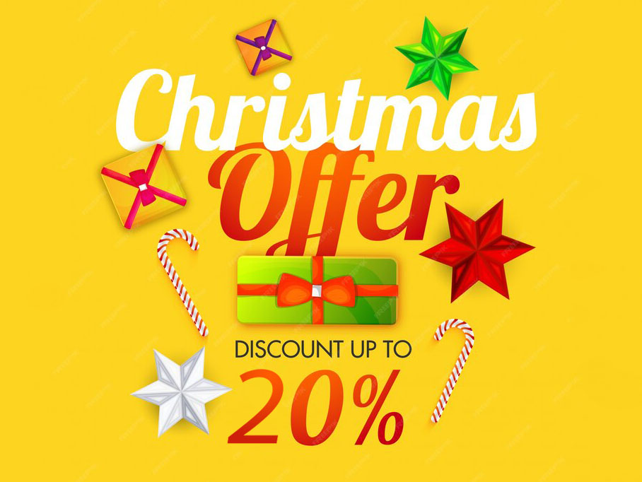 Special Christmas discount – spread the fun!