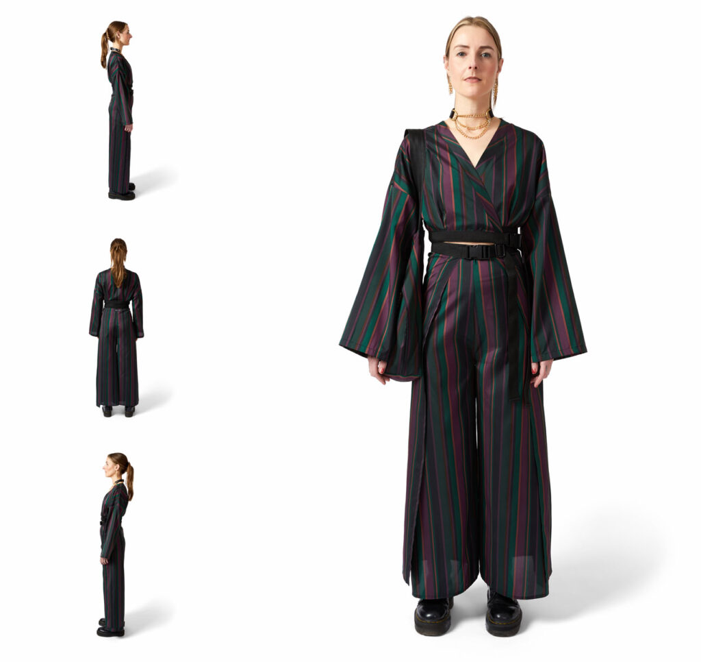 Home 9 Wrap Top Stripes 1